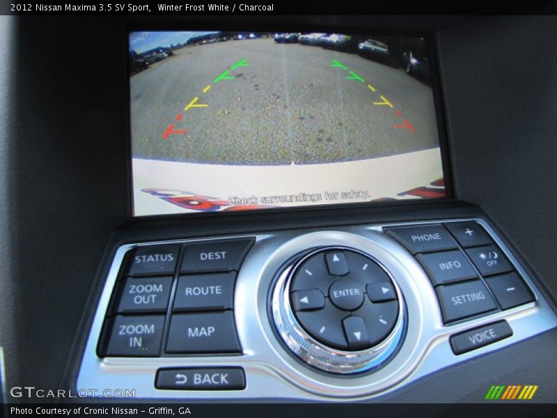 Winter Frost White / Charcoal 2012 Nissan Maxima 3.5 SV Sport