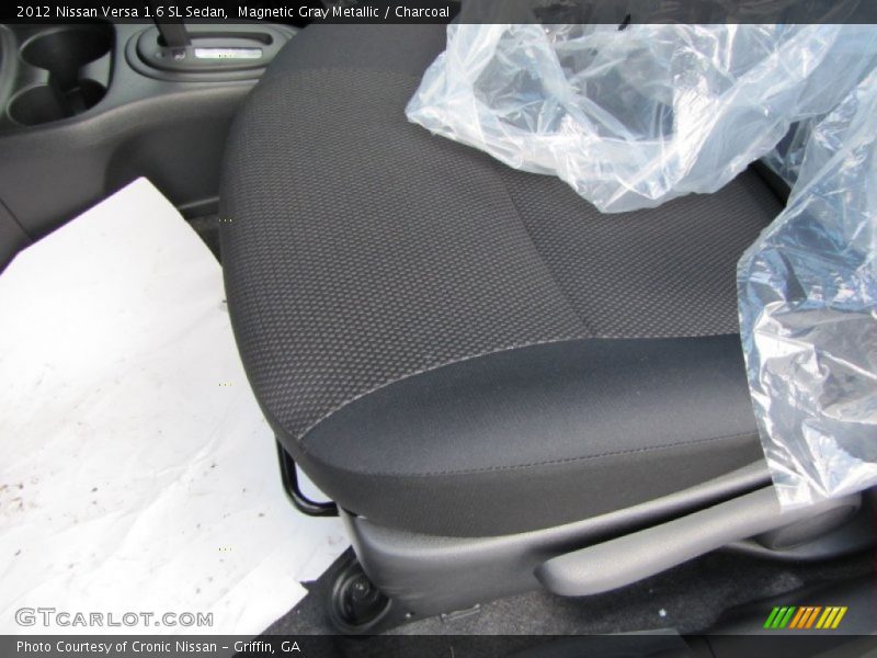 Magnetic Gray Metallic / Charcoal 2012 Nissan Versa 1.6 SL Sedan