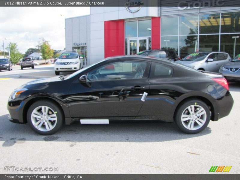Super Black / Charcoal 2012 Nissan Altima 2.5 S Coupe