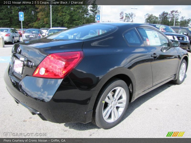 Super Black / Charcoal 2012 Nissan Altima 2.5 S Coupe