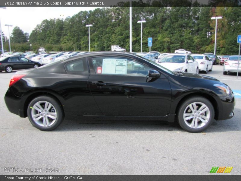 Super Black / Charcoal 2012 Nissan Altima 2.5 S Coupe