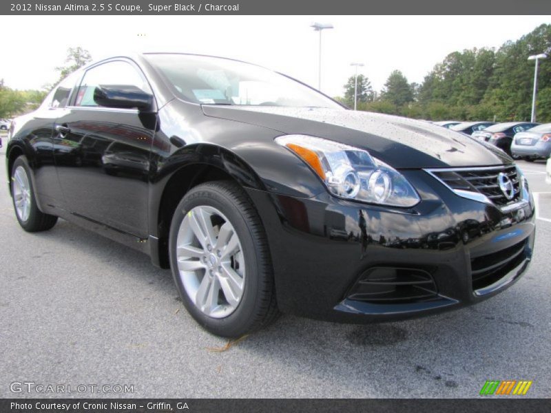 Super Black / Charcoal 2012 Nissan Altima 2.5 S Coupe