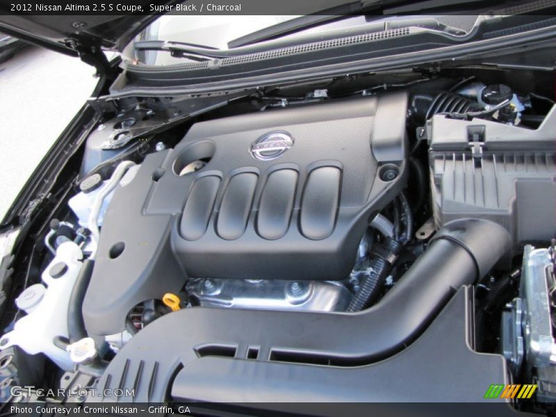 Super Black / Charcoal 2012 Nissan Altima 2.5 S Coupe