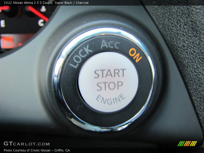 Super Black / Charcoal 2012 Nissan Altima 2.5 S Coupe