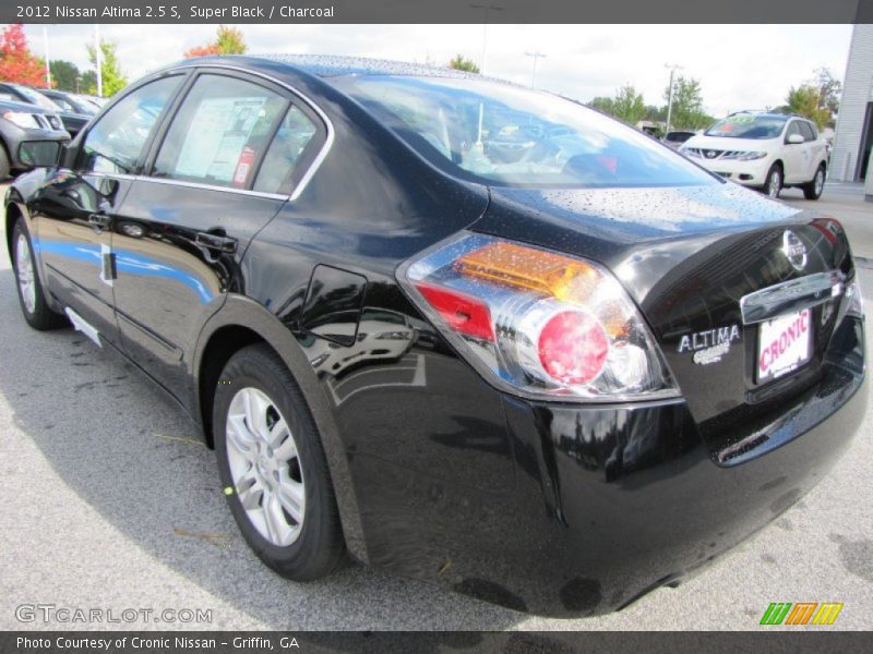 Super Black / Charcoal 2012 Nissan Altima 2.5 S