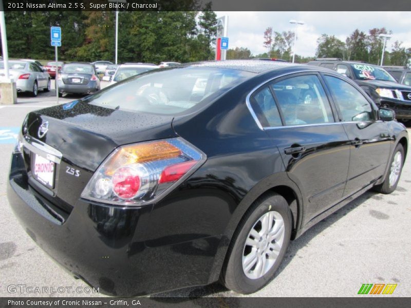 Super Black / Charcoal 2012 Nissan Altima 2.5 S