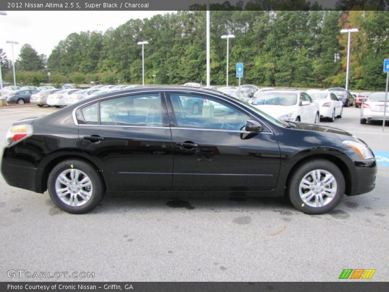 Super Black / Charcoal 2012 Nissan Altima 2.5 S