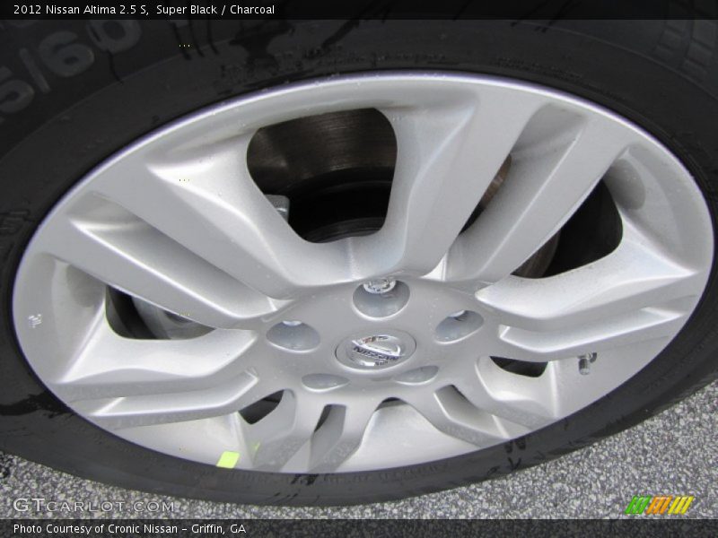 Super Black / Charcoal 2012 Nissan Altima 2.5 S