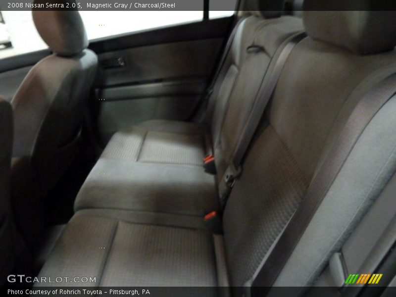 Magnetic Gray / Charcoal/Steel 2008 Nissan Sentra 2.0 S