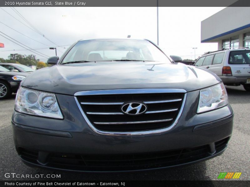 Slate Blue / Gray 2010 Hyundai Sonata GLS