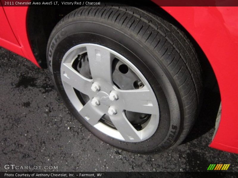 Victory Red / Charcoal 2011 Chevrolet Aveo Aveo5 LT