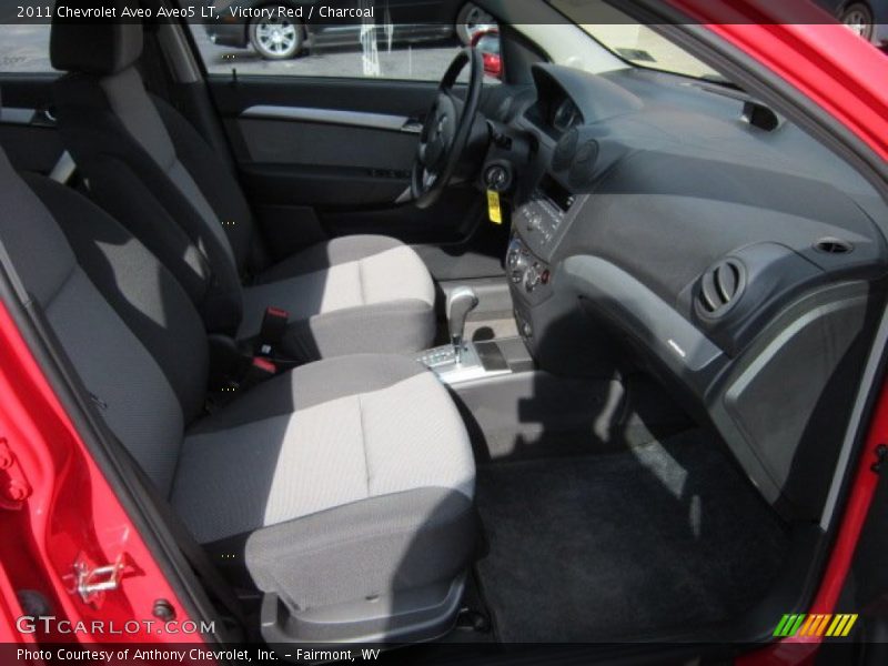 Victory Red / Charcoal 2011 Chevrolet Aveo Aveo5 LT