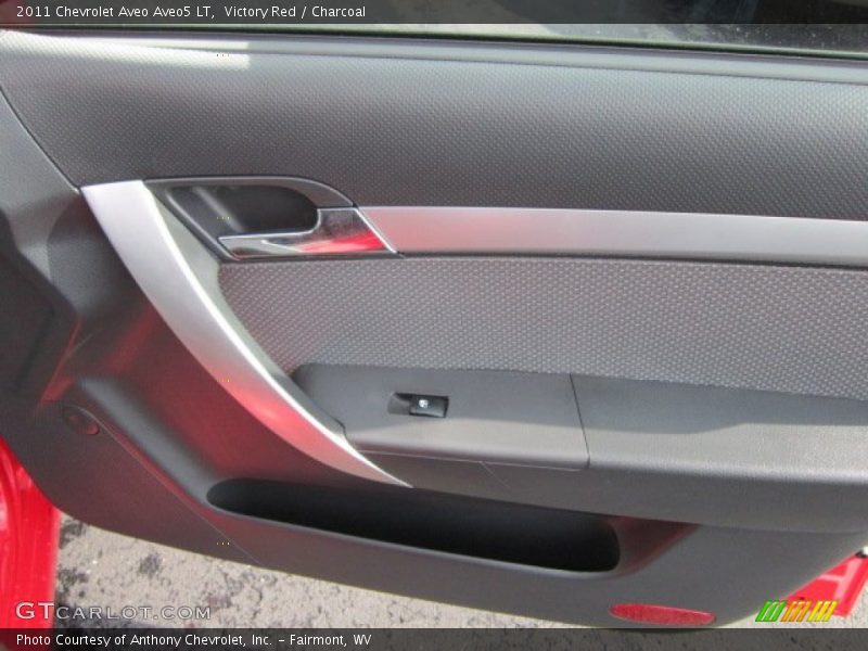 Victory Red / Charcoal 2011 Chevrolet Aveo Aveo5 LT