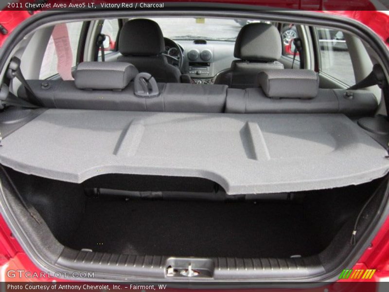 Victory Red / Charcoal 2011 Chevrolet Aveo Aveo5 LT