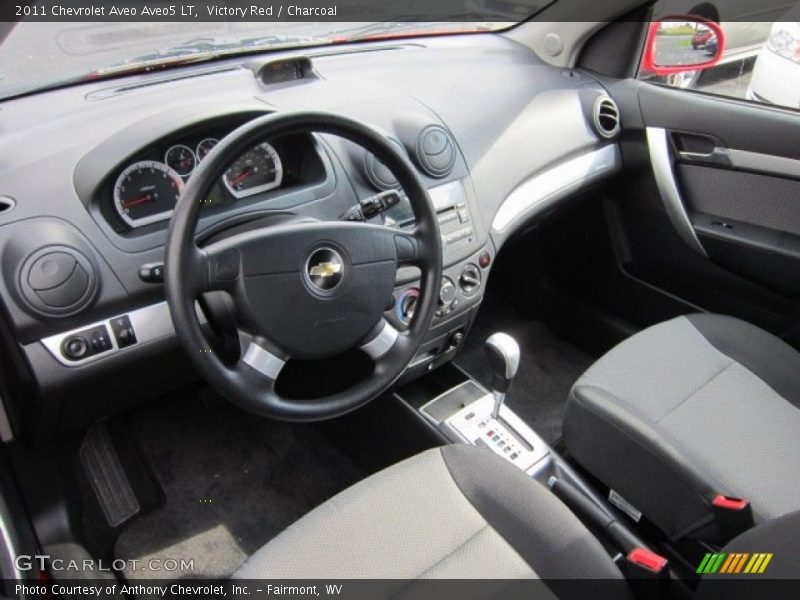 Victory Red / Charcoal 2011 Chevrolet Aveo Aveo5 LT
