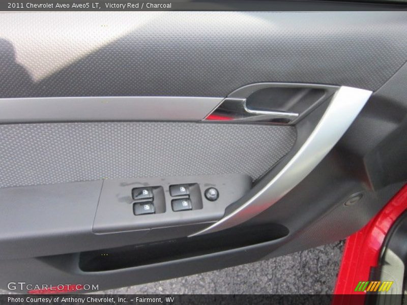 Victory Red / Charcoal 2011 Chevrolet Aveo Aveo5 LT