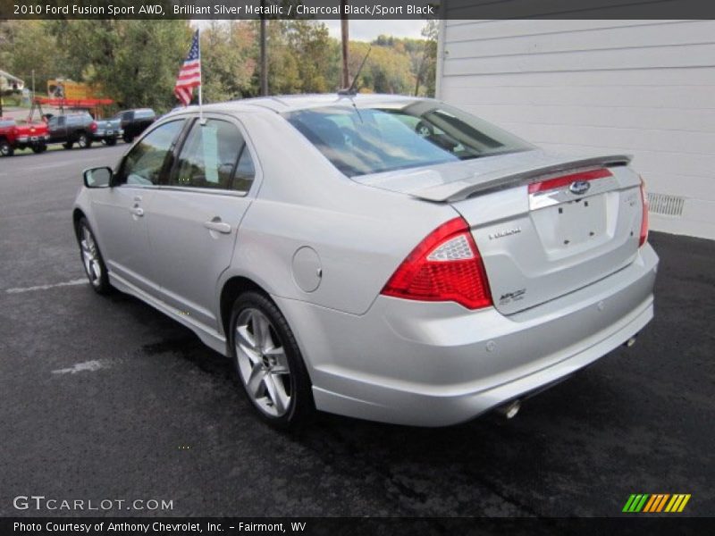  2010 Fusion Sport AWD Brilliant Silver Metallic