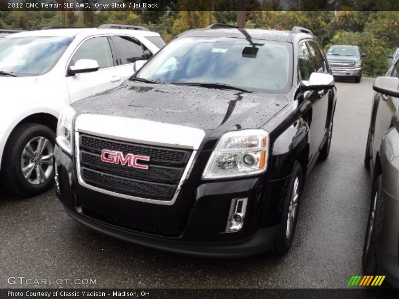 Onyx Black / Jet Black 2012 GMC Terrain SLE AWD