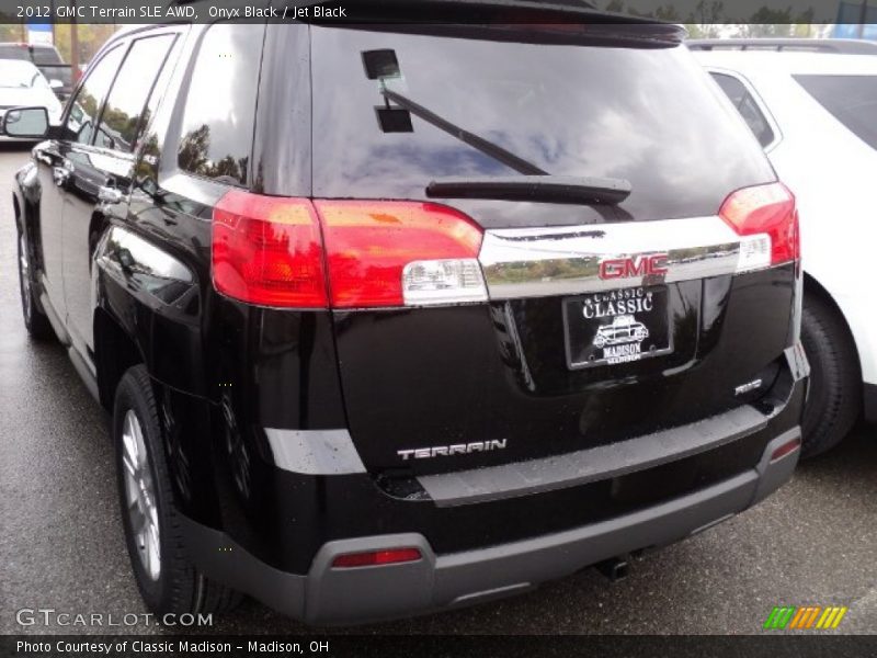 Onyx Black / Jet Black 2012 GMC Terrain SLE AWD