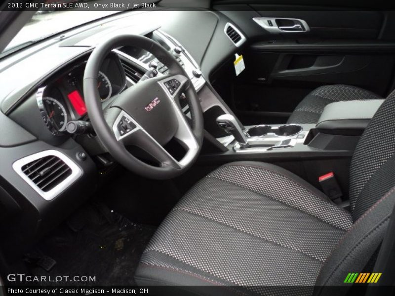 Onyx Black / Jet Black 2012 GMC Terrain SLE AWD