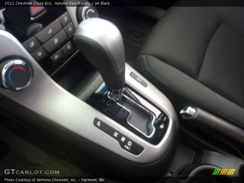 Autumn Red Metallic / Jet Black 2012 Chevrolet Cruze Eco