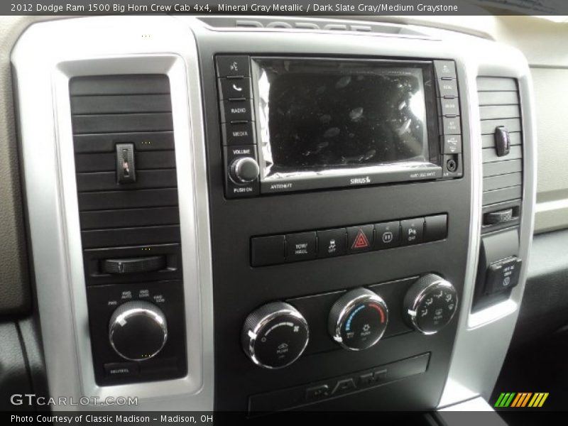 Controls of 2012 Ram 1500 Big Horn Crew Cab 4x4
