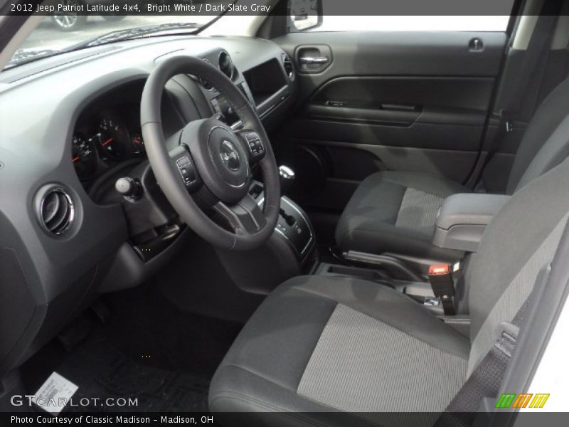  2012 Patriot Latitude 4x4 Dark Slate Gray Interior