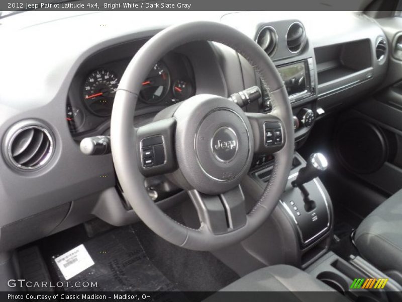 Dashboard of 2012 Patriot Latitude 4x4
