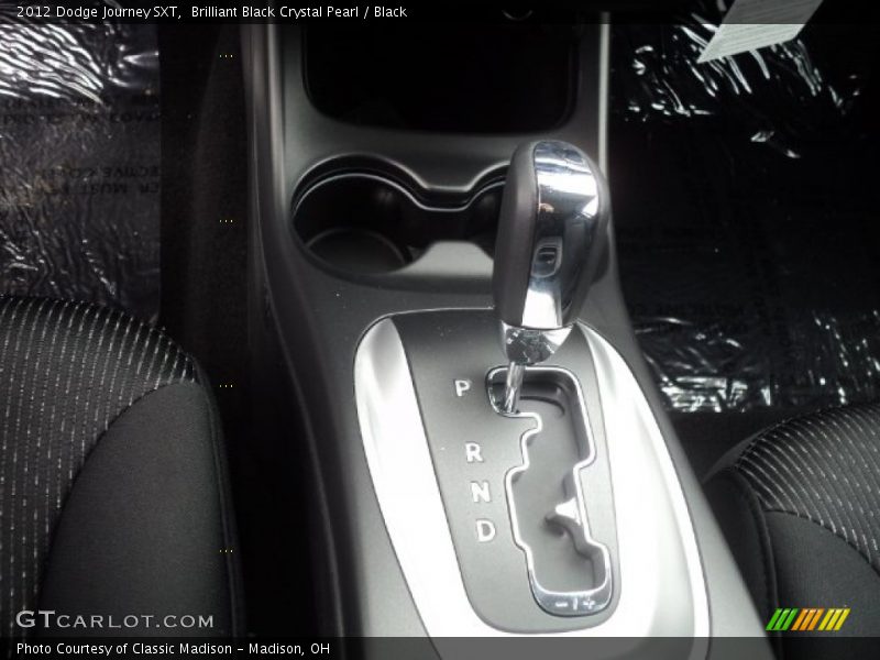 Brilliant Black Crystal Pearl / Black 2012 Dodge Journey SXT