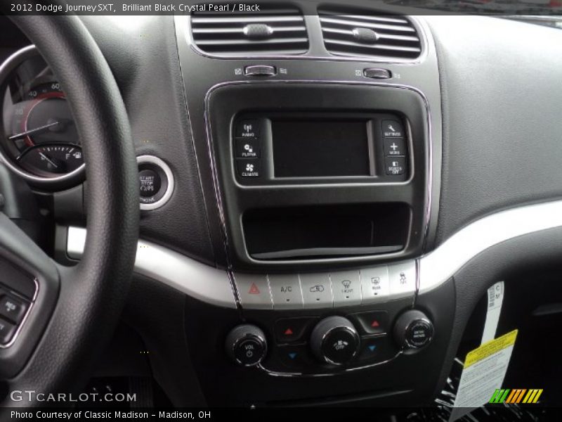 Brilliant Black Crystal Pearl / Black 2012 Dodge Journey SXT