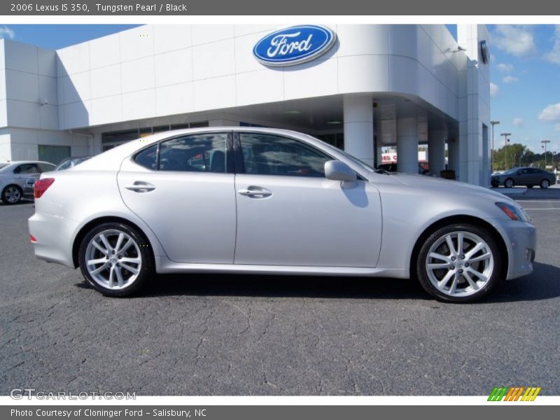 Tungsten Pearl / Black 2006 Lexus IS 350