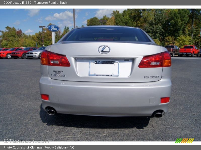 Tungsten Pearl / Black 2006 Lexus IS 350
