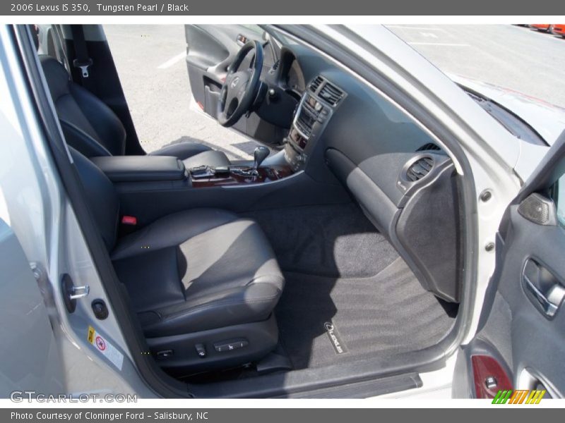 Tungsten Pearl / Black 2006 Lexus IS 350