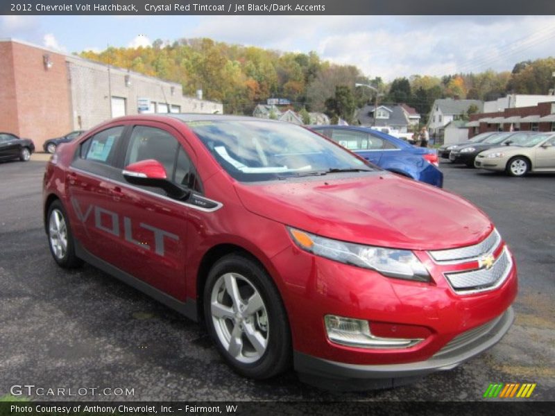 Front 3/4 View of 2012 Volt Hatchback