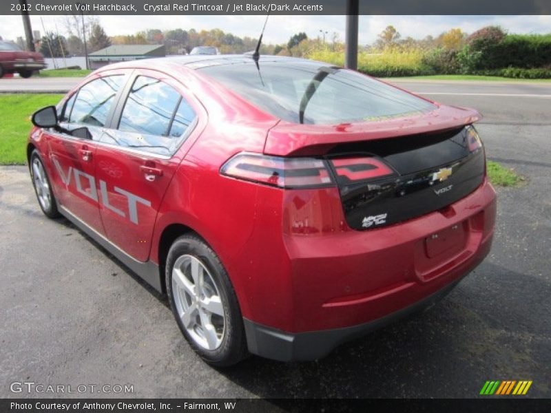 Crystal Red Tintcoat / Jet Black/Dark Accents 2012 Chevrolet Volt Hatchback
