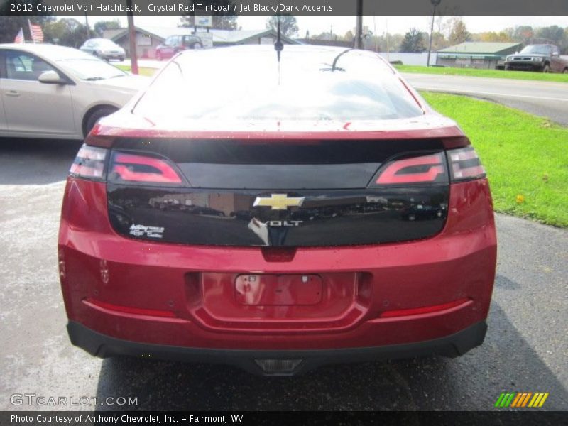 Crystal Red Tintcoat / Jet Black/Dark Accents 2012 Chevrolet Volt Hatchback