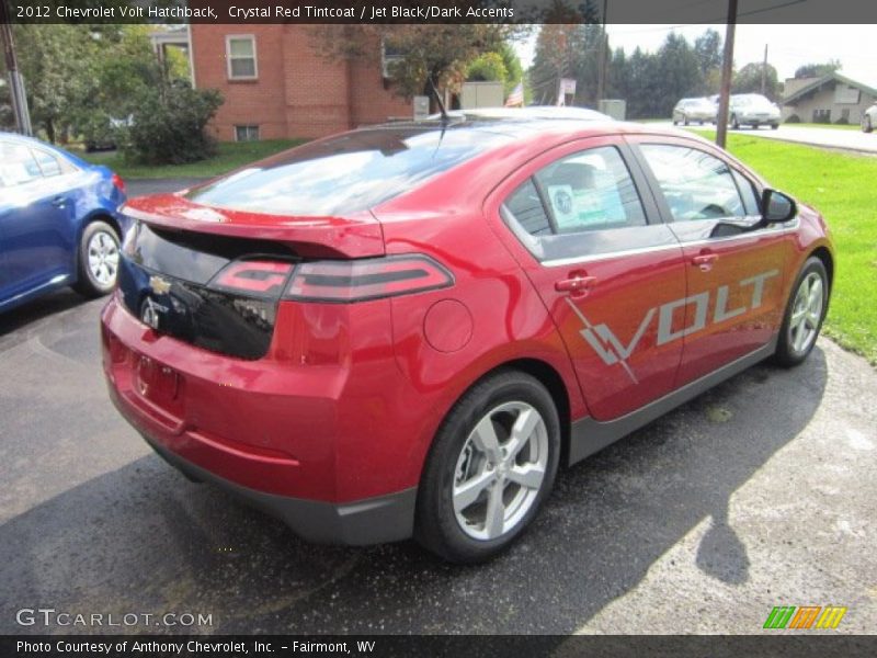 Crystal Red Tintcoat / Jet Black/Dark Accents 2012 Chevrolet Volt Hatchback