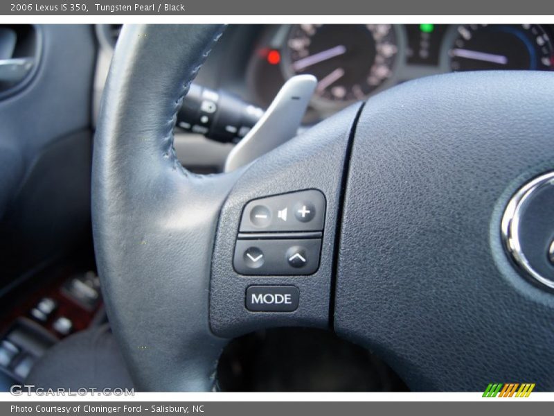 Tungsten Pearl / Black 2006 Lexus IS 350