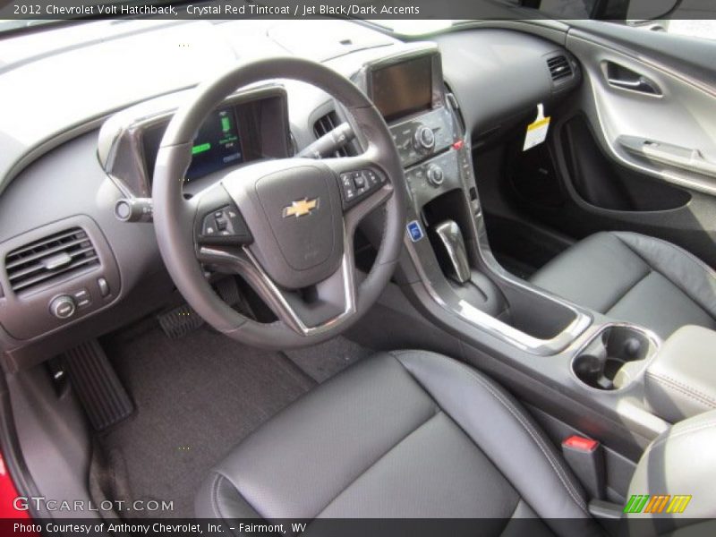 Jet Black/Dark Accents Interior - 2012 Volt Hatchback 