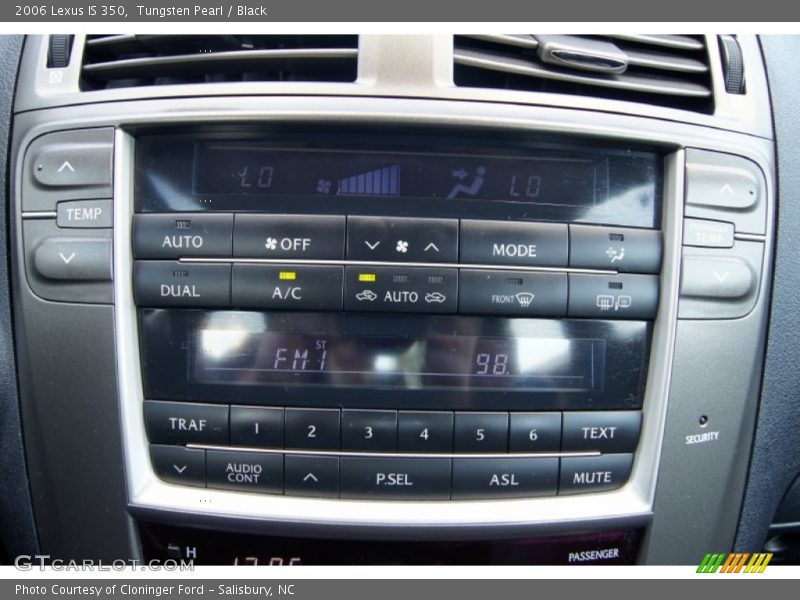 Tungsten Pearl / Black 2006 Lexus IS 350