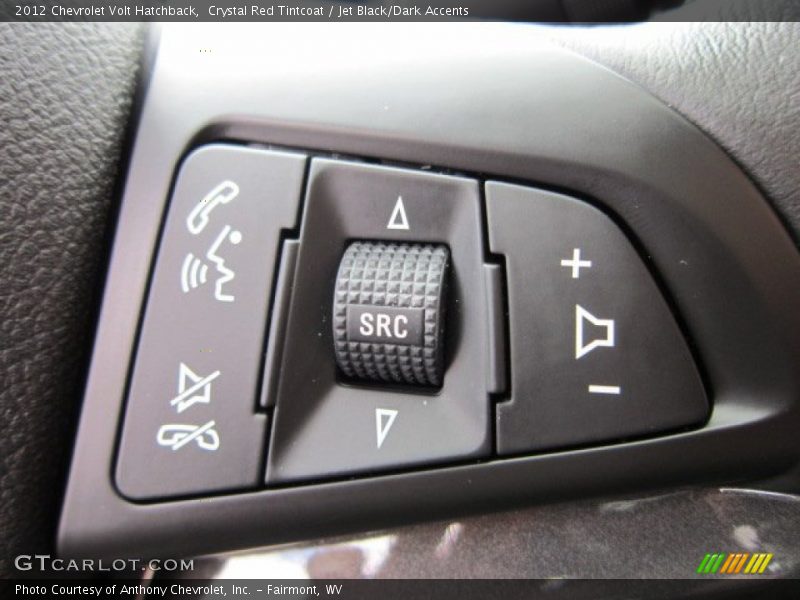 Controls of 2012 Volt Hatchback