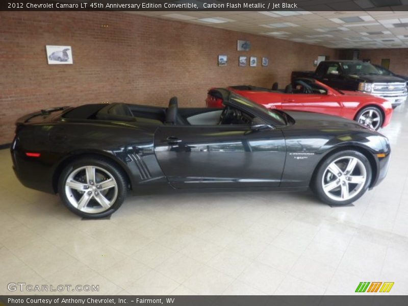 Carbon Flash Metallic / Jet Black 2012 Chevrolet Camaro LT 45th Anniversary Edition Convertible