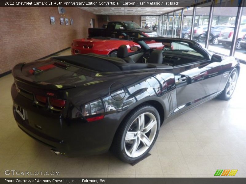 Carbon Flash Metallic / Jet Black 2012 Chevrolet Camaro LT 45th Anniversary Edition Convertible