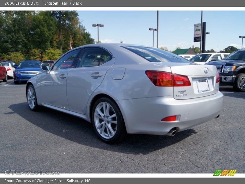 Tungsten Pearl / Black 2006 Lexus IS 350