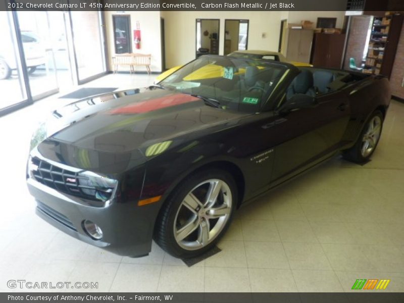 Carbon Flash Metallic / Jet Black 2012 Chevrolet Camaro LT 45th Anniversary Edition Convertible