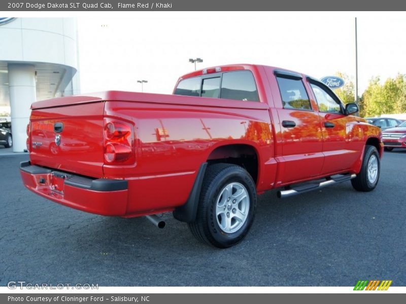  2007 Dakota SLT Quad Cab Flame Red
