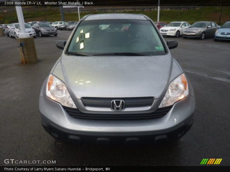 Whistler Silver Metallic / Black 2008 Honda CR-V LX