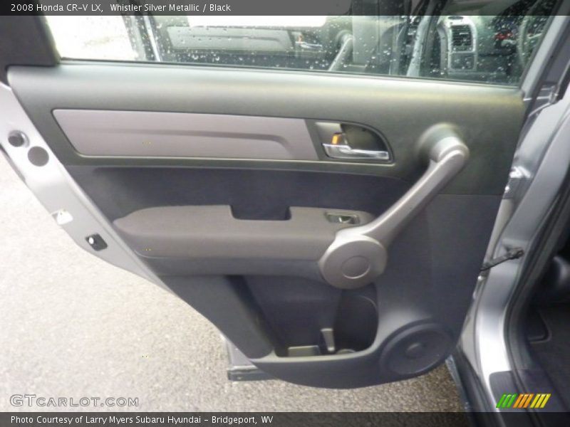 Whistler Silver Metallic / Black 2008 Honda CR-V LX
