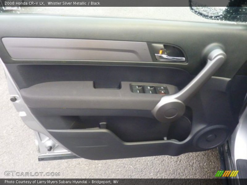 Whistler Silver Metallic / Black 2008 Honda CR-V LX