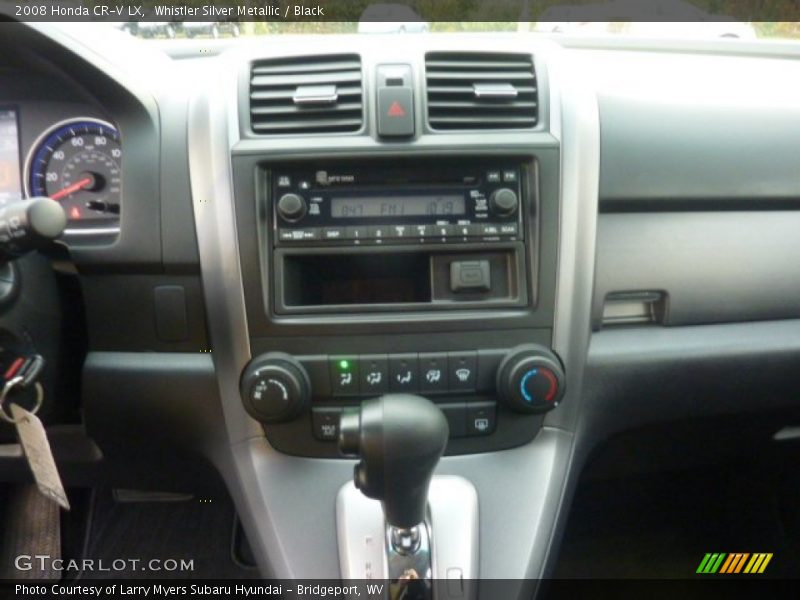 Whistler Silver Metallic / Black 2008 Honda CR-V LX